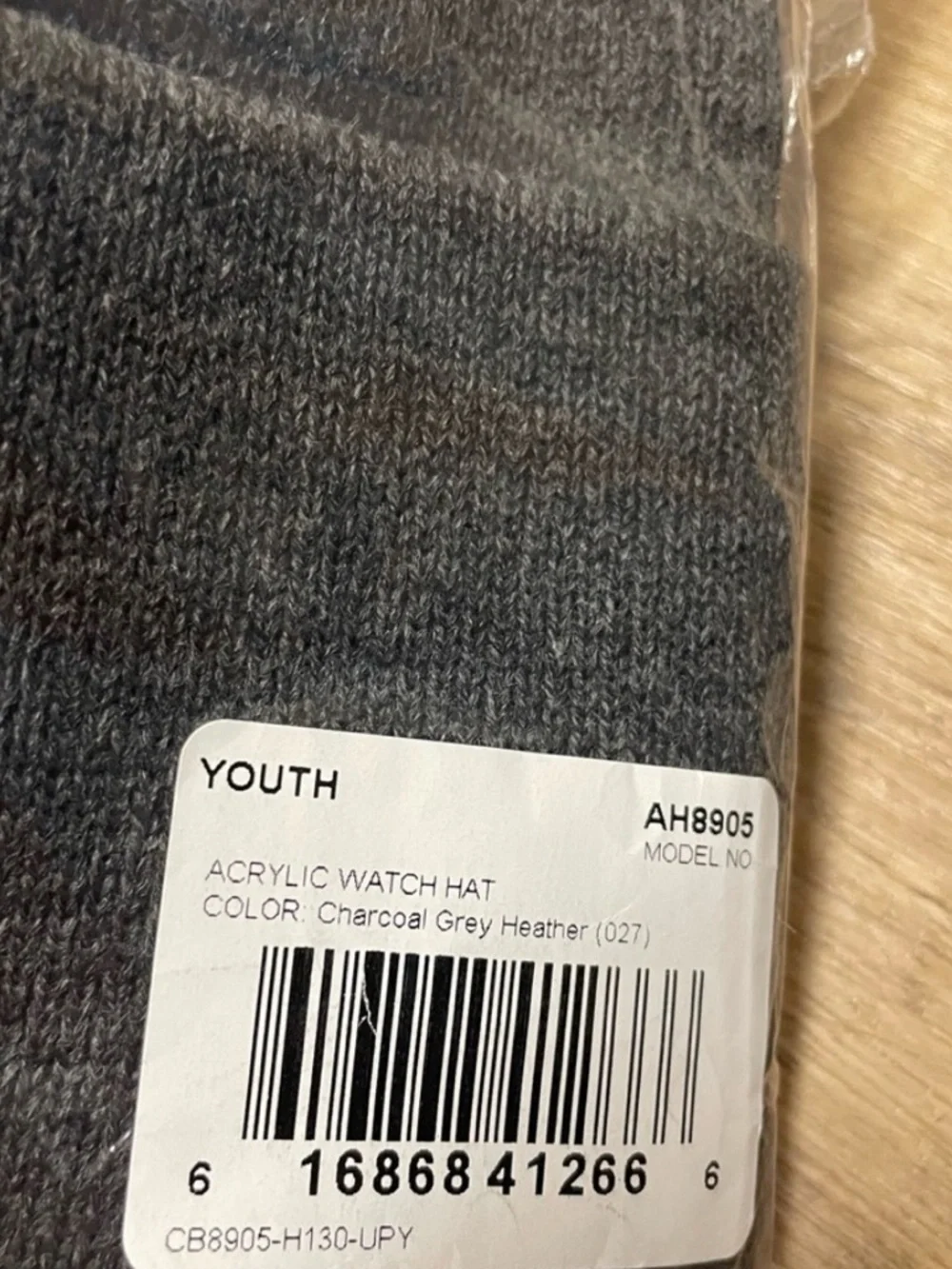 Carhartt Kids Acrylic Watch Hat- 6-14 year-‎ charcoal gray